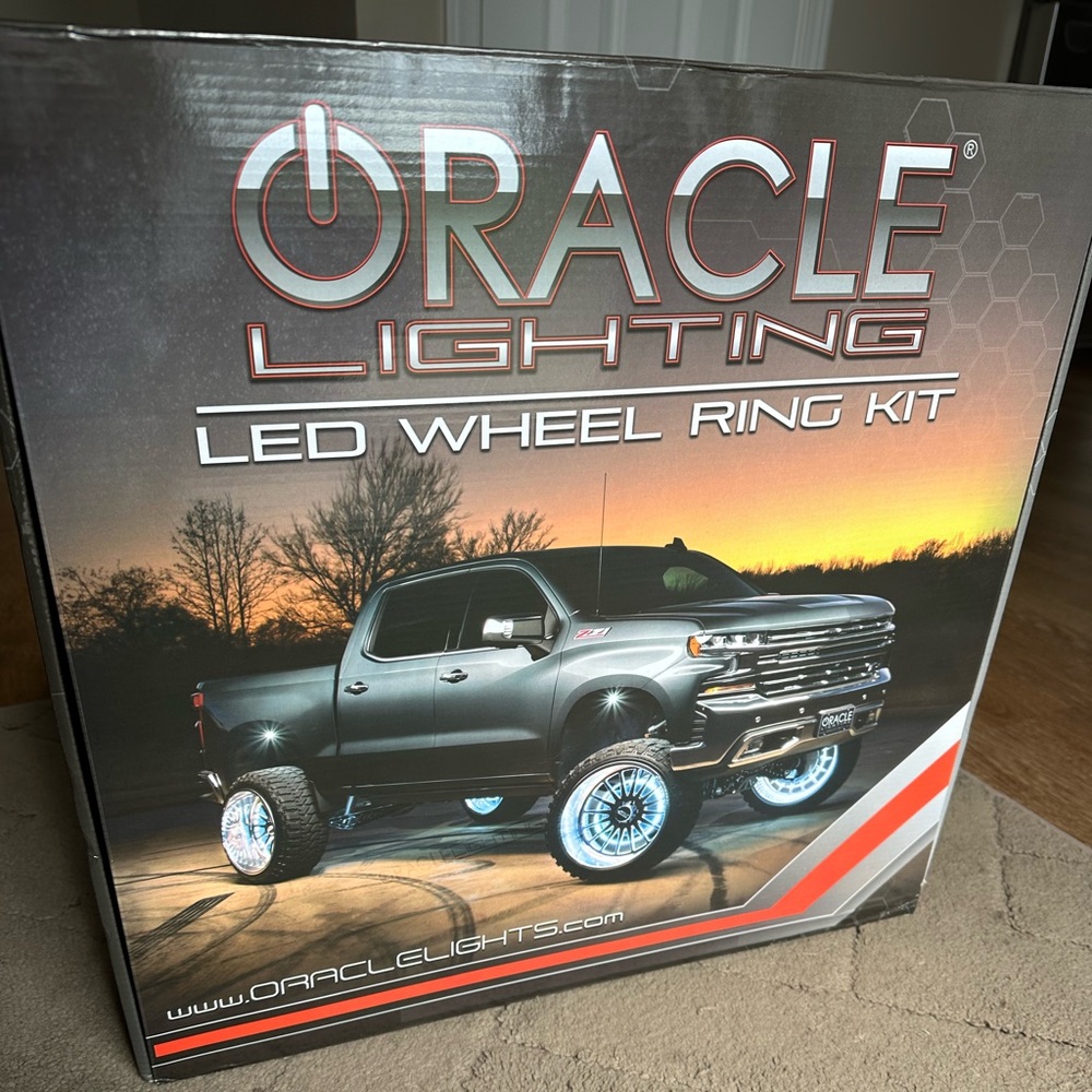 LED Wheel Ring Kit - Black